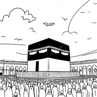 Hajj Ausmalbilder