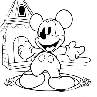 Mickey Mouse Playhouse Abenteuer Ausmalbild 58486-48593