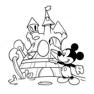 Mickey Mouse Playhouse Abenteuer Ausmalbild 58486-48596