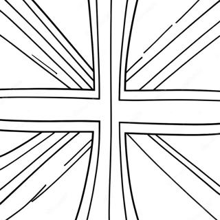 Union Jack Flagge Ausmalbild 58546-48635