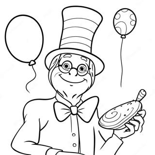 Dr Seuss Geburtstag Ausmalbild 58815-48841