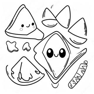 Hamantaschen Ausmalbild 58915-48932