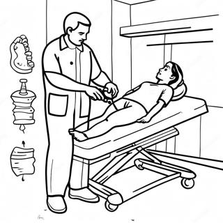 Physiotherapie Ausmalbild 59196-49145