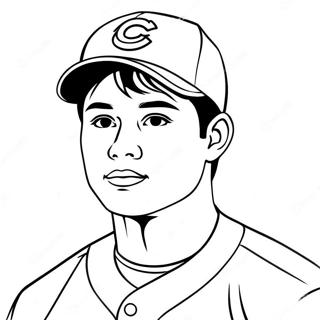 Shohei Ohtani Ausmalbild 59246-49177