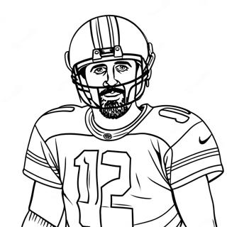 Aaron Rodgers Ausmalbilder