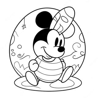 Mickey Mouse Osterei Ausmalbild 59617-49480