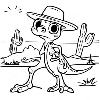 Rango In Der Wuste Ausmalbild 59847-49658