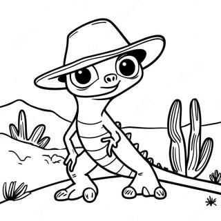 Rango In Der Wuste Ausmalbild 59847-49659