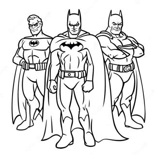 Batman Bosewichte Ausmalbild 59946-49748