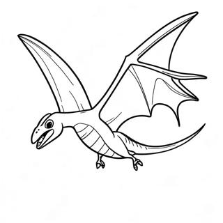 Fliegende Pteranodon Ausmalbild 59987-49781