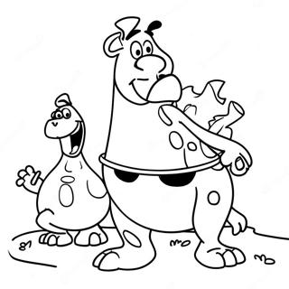 Die Flintstones Ausmalbild 6014-4802