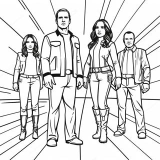 Agents Of Shield Ausmalbild 60286-50017