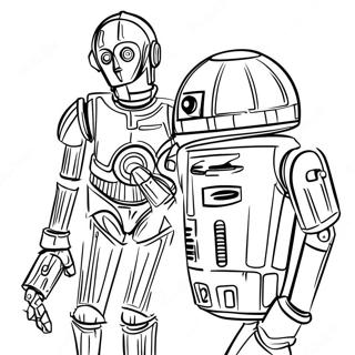 C3po Mit R2d2 Ausmalbild 60377-50093