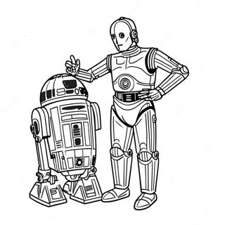 C3po Mit R2d2 Ausmalbild 60377-50094