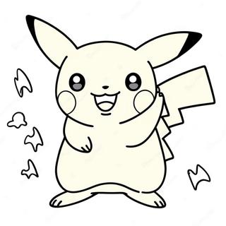 Pikachu Spruht Mit Energie Ausmalbild 60477-50175