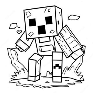 Minecraft Ghast Ausmalbild 60486-50180