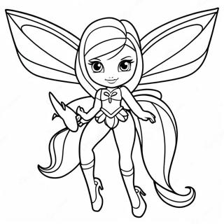 Magisches Winx Club Stella Ausmalbild 60507-50207