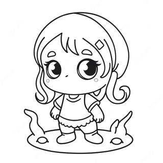 Chibi Horror Ausmalbilder