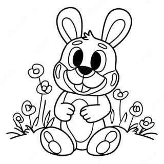 Spring Bonnie Ausmalbild 6074-4852