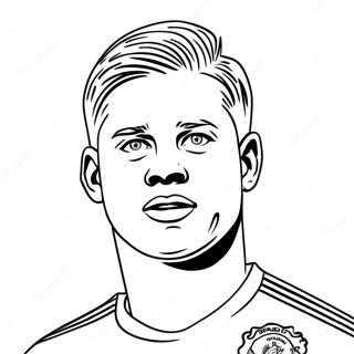 Kevin De Bruyne Dribbling Ausmalbild 61077-50651