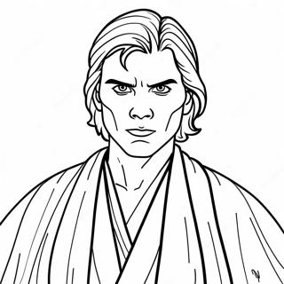 Anakin Skywalker In Jedi Roben Ausmalbild 61237-50786