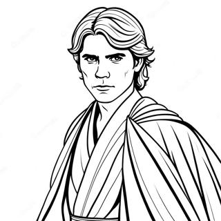 Anakin Skywalker In Jedi Roben Ausmalbild 61237-50787