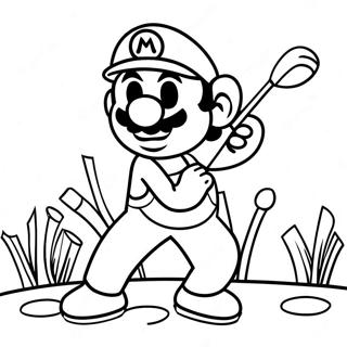 Mario Golf Ausmalbild 61436-50935