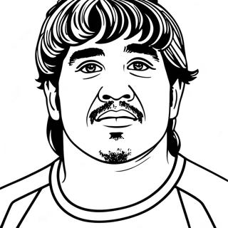 Maradona Ausmalbilder