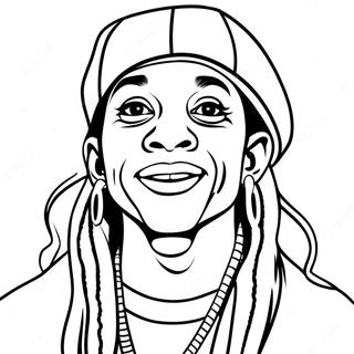 Lil Wayne Ausmalbild 61596-51049