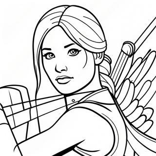 Katniss Everdeen Ausmalbilder