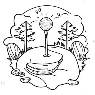 Disc Golf Ausmalbild 61816-51233