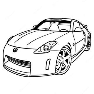 350z Ausmalbilder