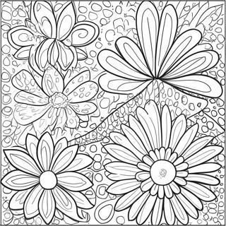 Alma Thomas Florales Design Ausmalbild 62027-51407