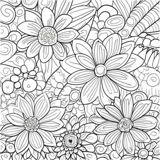 Alma Thomas Florales Design Ausmalbild 62027-51408