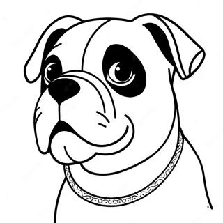 Amerikanischer Bulldogge Ausmalbild 62066-51435