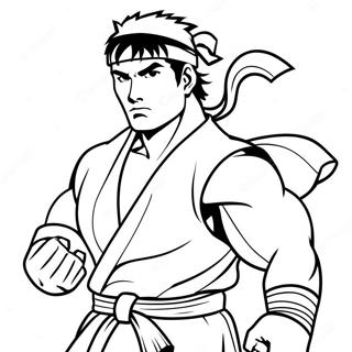 Ryu Ausmalbilder