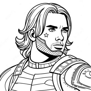 Bucky Barnes Ausmalbilder