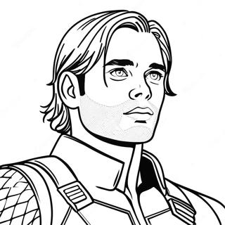 Bucky Barnes Ausmalbild 62297-51603