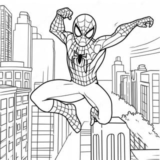 Homecoming Spiderman Ausmalbild 6234-4979