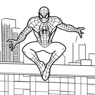 Homecoming Spiderman Ausmalbild 6234-4980