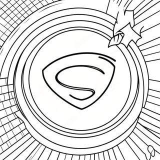 Superhelden Logo Ausmalbilder