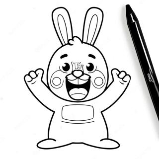 Rabbids Ausmalbilder