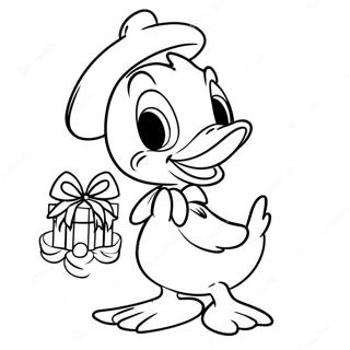 Donald Duck Weihnachten Ausmalbilder