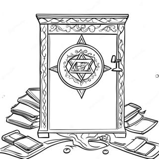 Tzedakah Ausmalbild 62968-52130