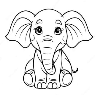 E Steht Fur Elefant Ausmalbild 63019-52178