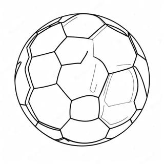 Bunter Fussball Ausmalbild 63100-52234