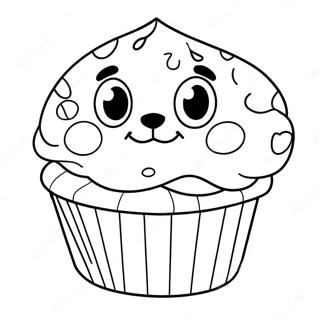 Bluey Muffin Ausmalbild 6314-5042