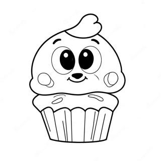 Bluey Muffin Ausmalbild 6314-5138