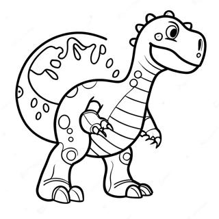 Roboter Dinosaurier Ausmalbild 63409-52467