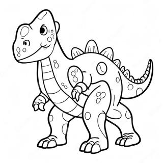 Furchtbarer Roboter Dinosaurier Ausmalbild 63410-52474